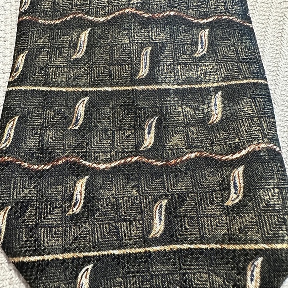 Lamberti necktie, 100% silk, made in Italy, office, date night, evening - Picture 8 of 9